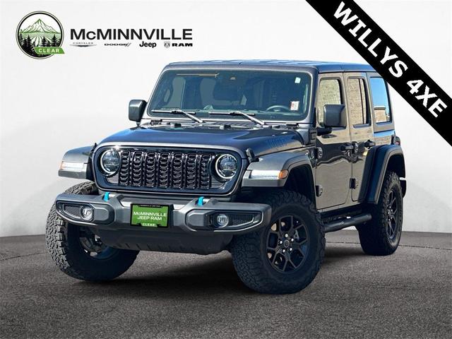 Photo of 2024 Granite Crystal Metallic Clearcoat Jeep Wrangler 4xe