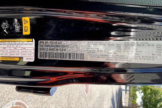 Photo of 2021 Black Clearcoat Jeep Wrangler Unlimited