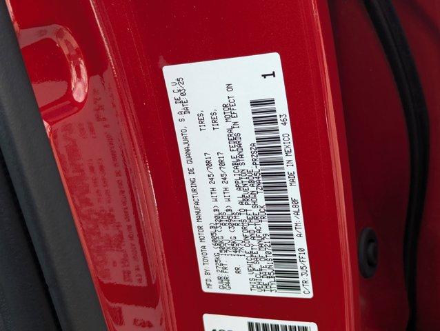 Photo of 2025 Supersonic Red Toyota Tacoma