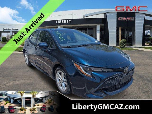 Photo of 2019 Galactic Aqua Mica Toyota Corolla Hatchback