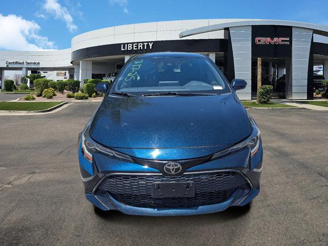 Photo of 2019 Galactic Aqua Mica Toyota Corolla Hatchback