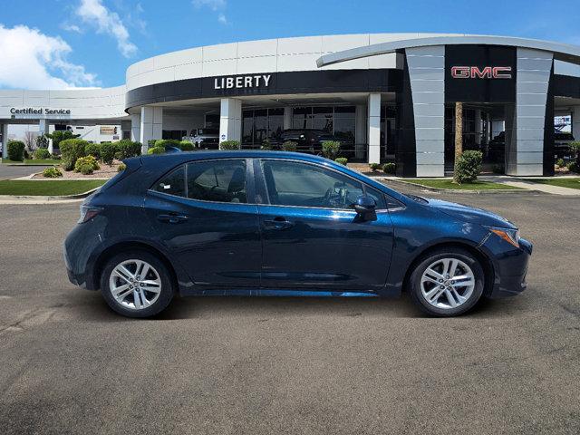 Photo of 2019 Galactic Aqua Mica Toyota Corolla Hatchback