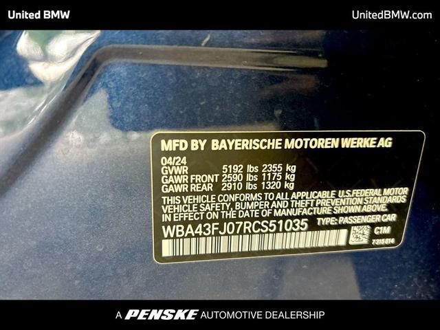 Photo of 2024 Blue BMW 530