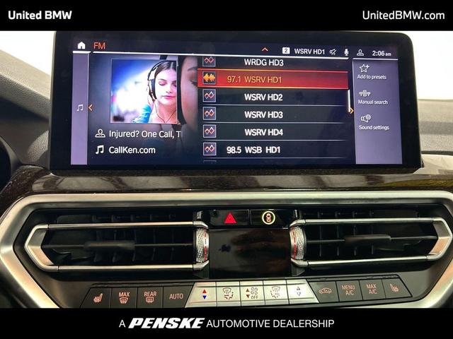 Photo of 2025 Black Sapphire BMW X4