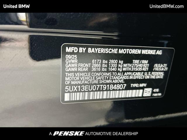 Photo of 2026 Carbon Black Metallic BMW X5