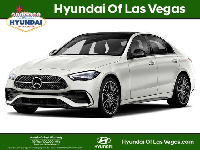 Photo of 2022 Polar White Mercedes-Benz C-Class