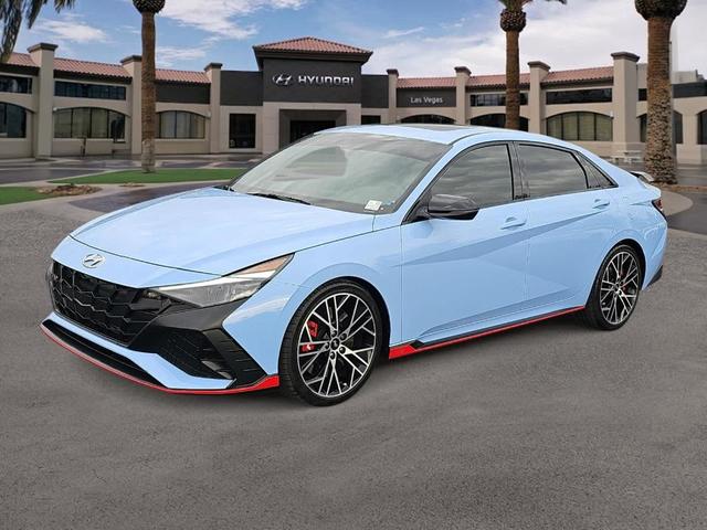 Photo of 2022 Performance Blue Hyundai ELANTRA N