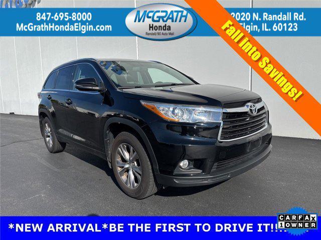 Photo of 2015 Attitude Black Metallic Toyota Highlander