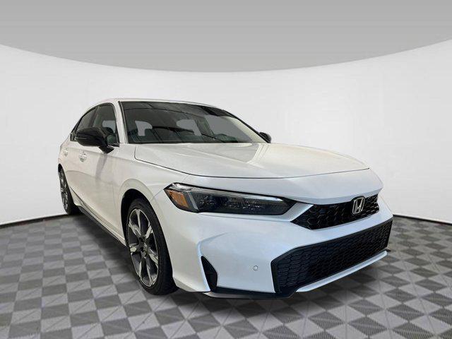 Photo of 2026 Platinum White Pearl Honda Civic Hybrid
