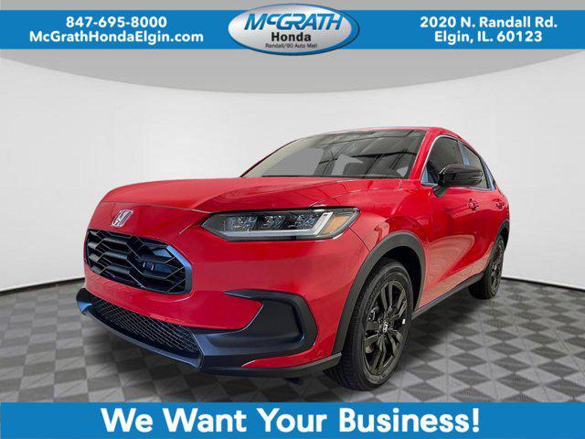 Photo of 2026 Milano Red Honda HR-V