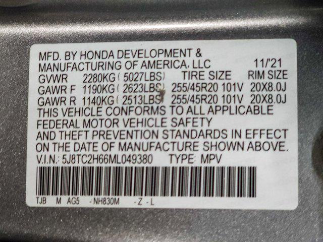 Photo of 2021 Lunar Silver Metallic Acura RDX