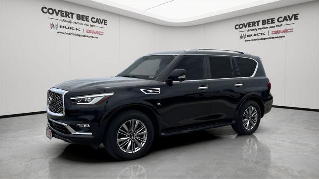 Photo of 2020 Black Obsidian INFINITI QX80