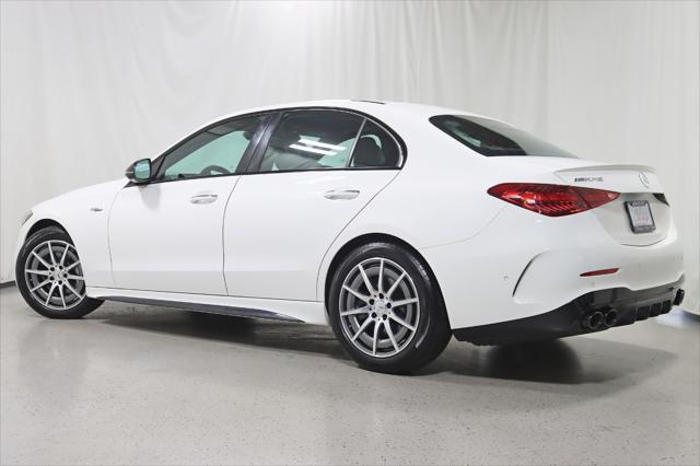 Photo of 2023 Polar White Mercedes-Benz AMG C 43