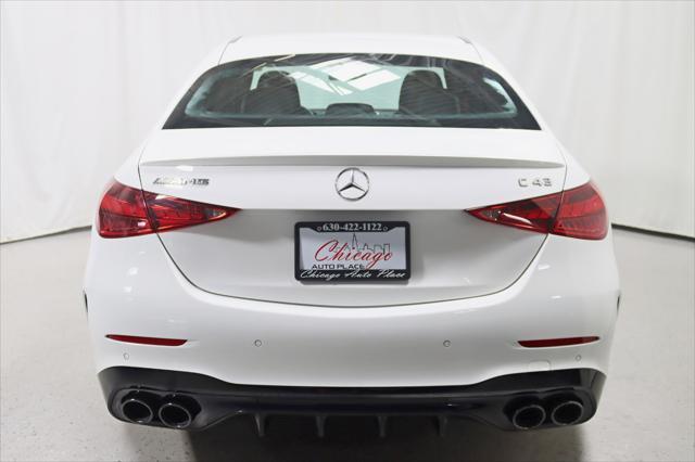 Photo of 2023 Polar White Mercedes-Benz AMG C 43