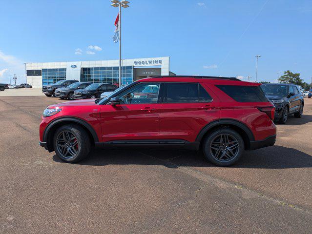 Photo of 2025 Rapid Red Metallic Tinted Clearcoat Ford Explorer