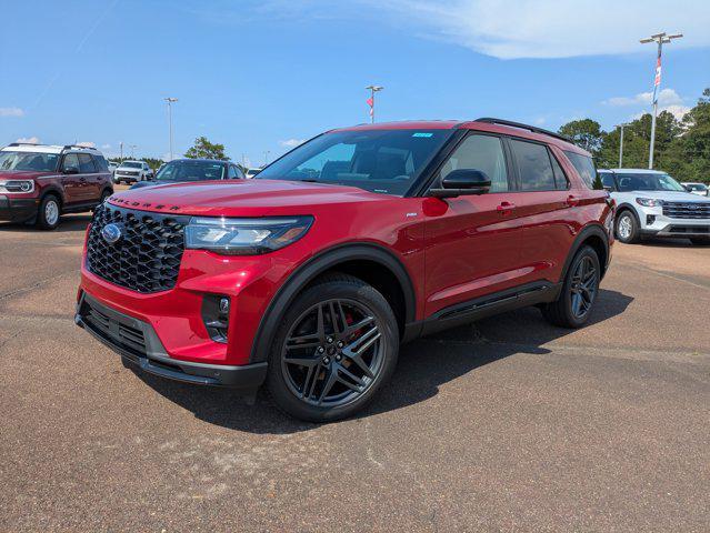 Photo of 2025 Rapid Red Metallic Tinted Clearcoat Ford Explorer