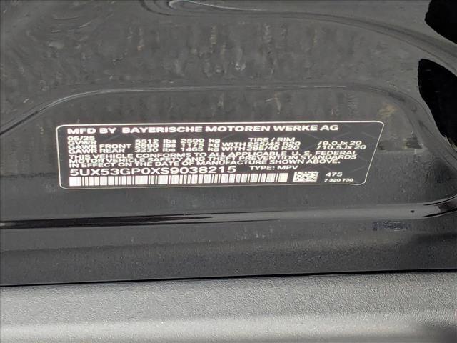 Photo of 2025 Black Sapphire Metallic BMW X3