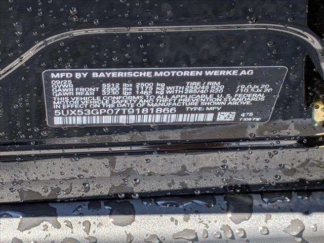 Photo of 2026 Black Sapphire Metallic BMW X3