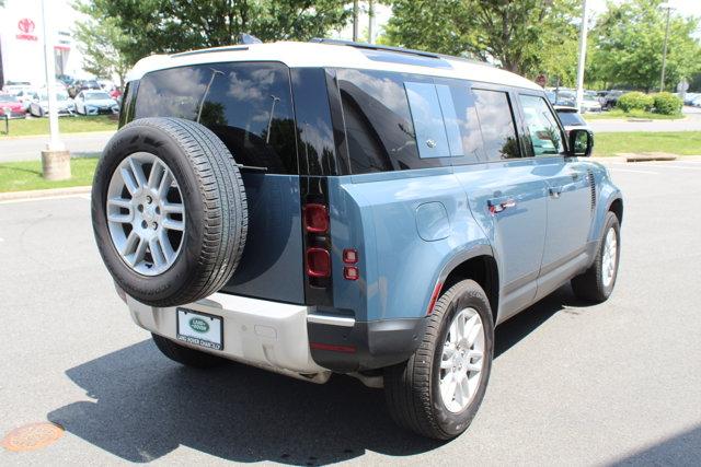 Photo of 2024 Tasman Blue Metallic Land Rover Defender