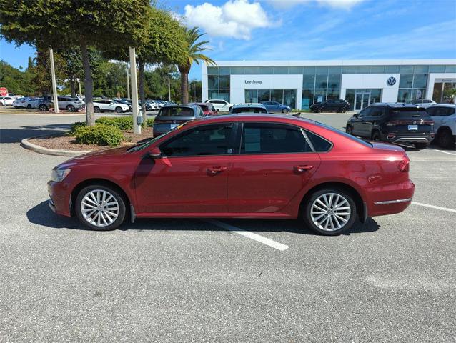 Photo of 2019 Fortana Red Metallic Volkswagen Passat