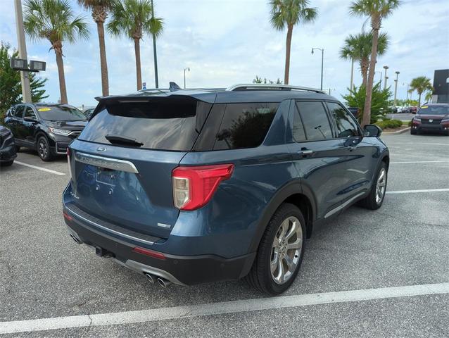Photo of 2020 Blue Metallic Ford Explorer