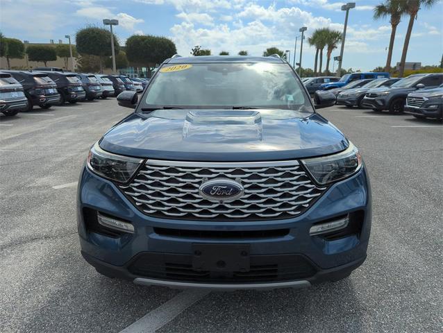 Photo of 2020 Blue Metallic Ford Explorer