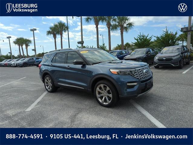 Photo of 2020 Blue Metallic Ford Explorer