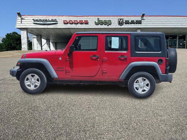 Photo of 2014 Red Jeep Wrangler Unlimited