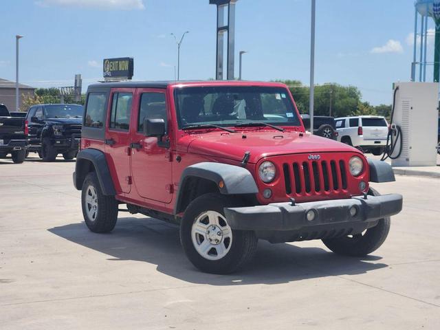 Photo of 2014 Red Jeep Wrangler Unlimited