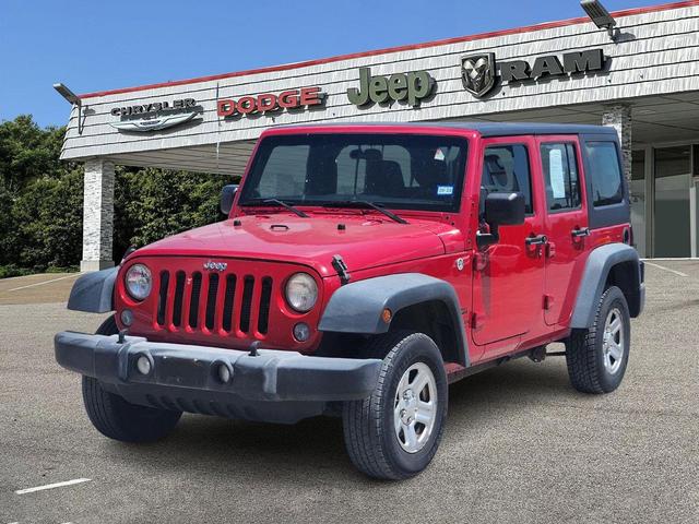 Photo of 2014 Red Jeep Wrangler Unlimited