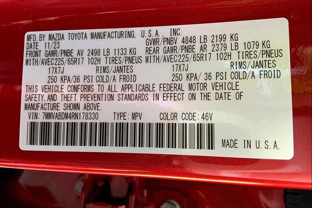 Photo of 2024 Soul Red Crystal Metallic Mazda CX-50