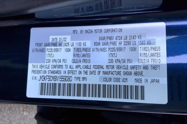 Photo of 2022 Deep Crystal Blue Mica Mazda CX-5