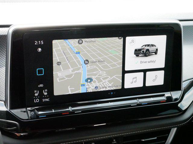 Photo of 2024 Deep Black Pearl Volkswagen Atlas Cross Sport