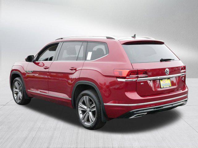 Photo of 2019 Fortana Red Metallic Volkswagen Atlas