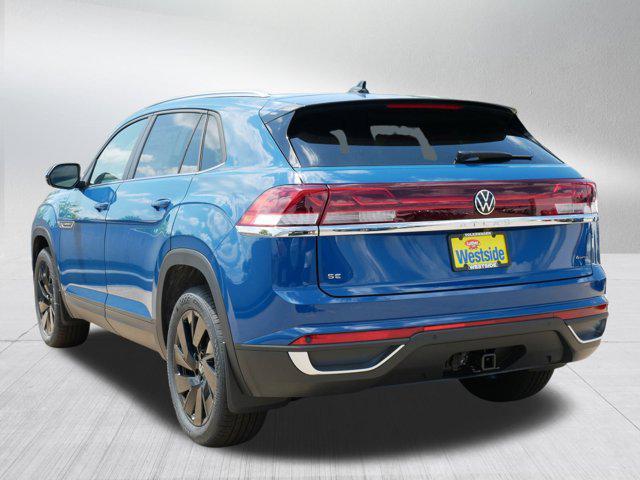 Photo of 2025 Mountain Lake Blue Metallic Volkswagen Atlas Cross Sport