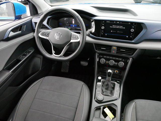 Photo of 2024 Cornflower Blue Volkswagen Taos
