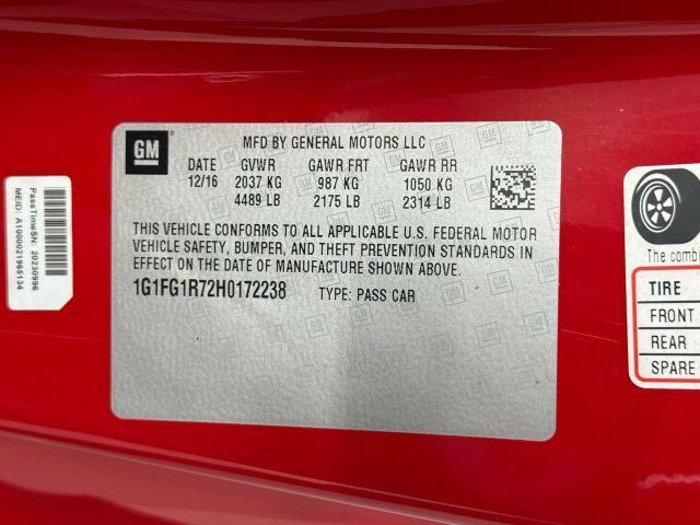 Photo of 2017 Red Chevrolet Camaro