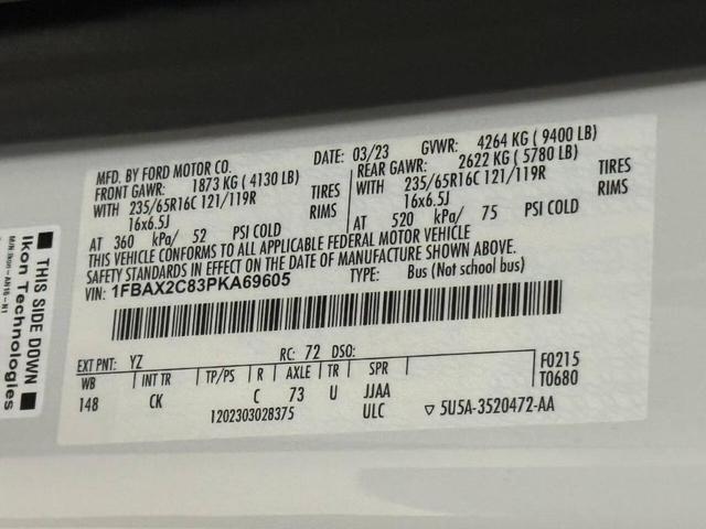 Photo of 2023 White Ford Transit-350