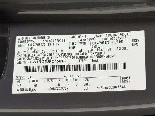 Photo of 2018 Gray Ford F-150