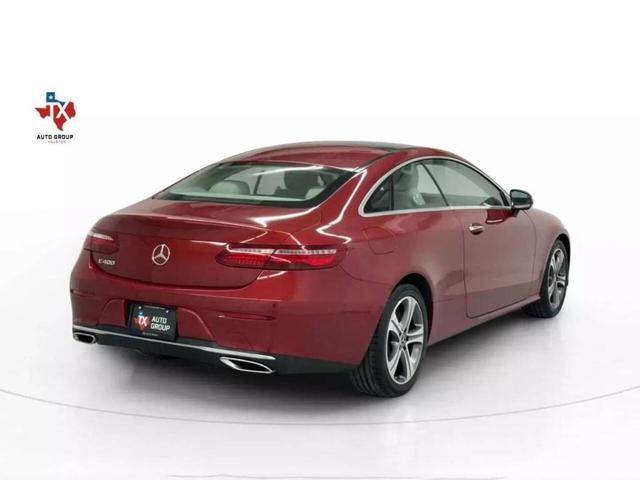 Photo of 2018 Red Mercedes-Benz E-Class
