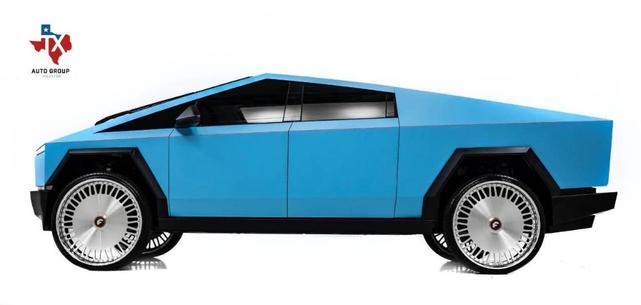 Photo of 2024 Blue Tesla Cybertruck