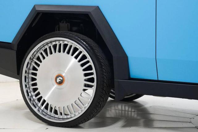 Photo of 2024 Blue Tesla Cybertruck