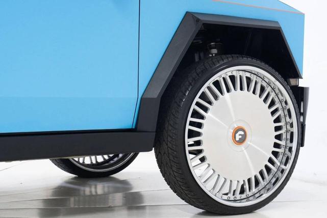 Photo of 2024 Blue Tesla Cybertruck