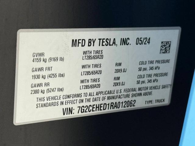 Photo of 2024 Blue Tesla Cybertruck