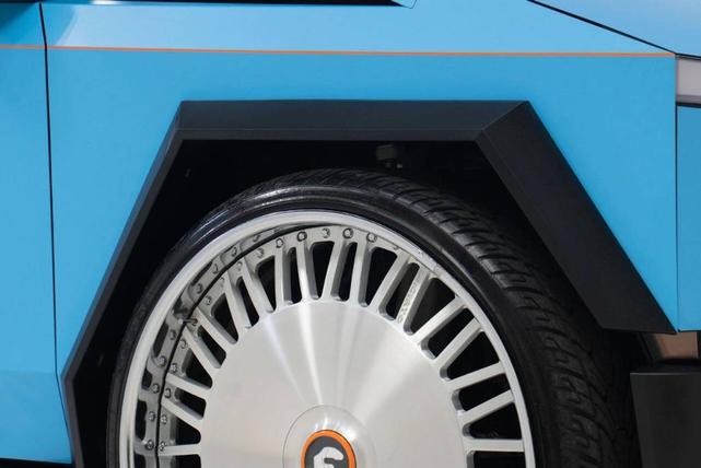 Photo of 2024 Blue Tesla Cybertruck