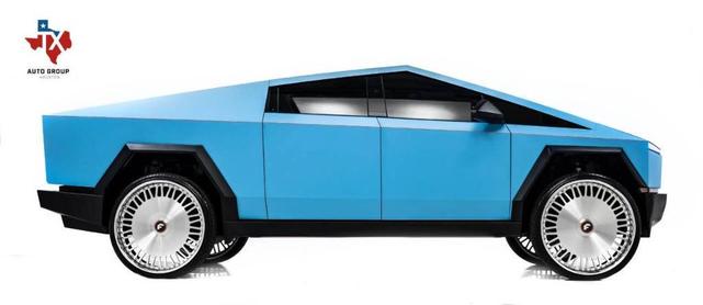 Photo of 2024 Blue Tesla Cybertruck
