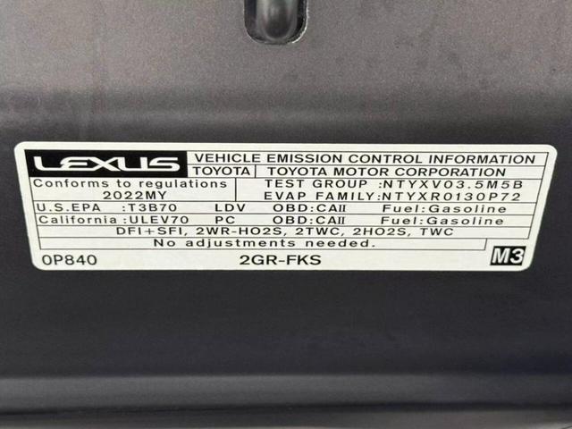 Photo of 2022 Gray Lexus ES 350