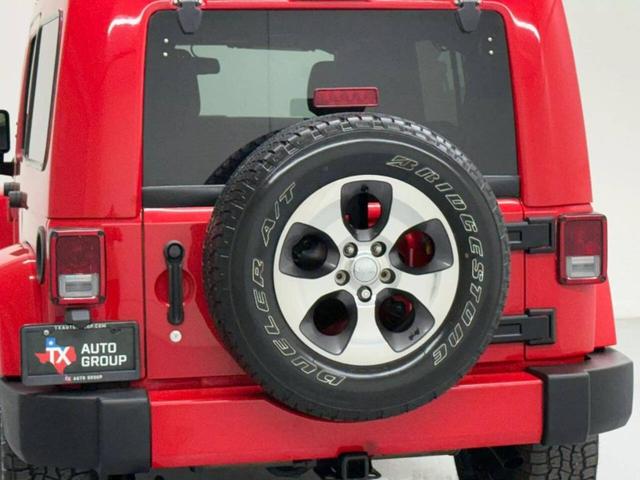 Photo of 2017 Red Jeep Wrangler Unlimited