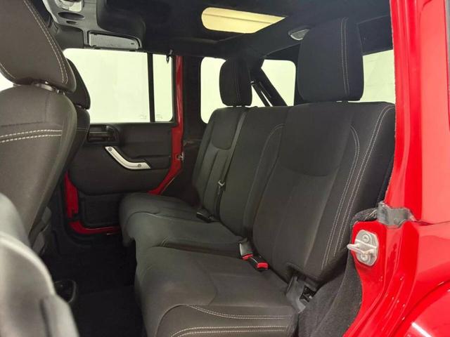 Photo of 2017 Red Jeep Wrangler Unlimited