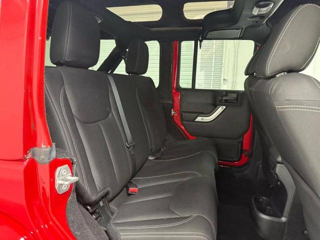 Photo of 2017 Red Jeep Wrangler Unlimited